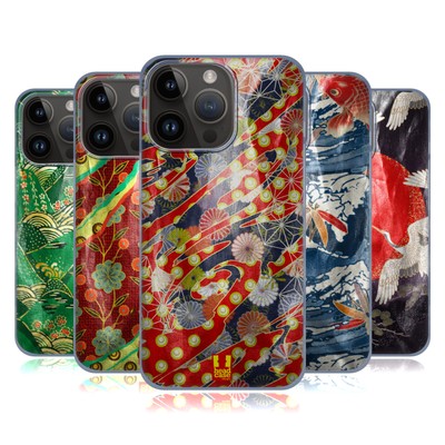 HEAD CASE DESIGNS ORIENTAL PATTERNED FABRICS BACK CASE FOR APPLE iPHONE PHONES