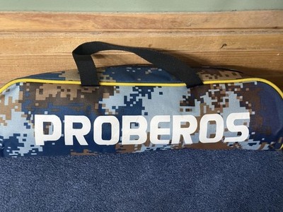 Proberos - Portable Telescopic Carbon Fiber Rod and Spinner Reel Combo Kit