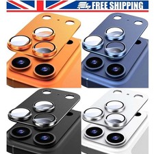 For iPhone 17 Pro Max Air Metal Camera Lens Protector Tempered Glass Full Cover