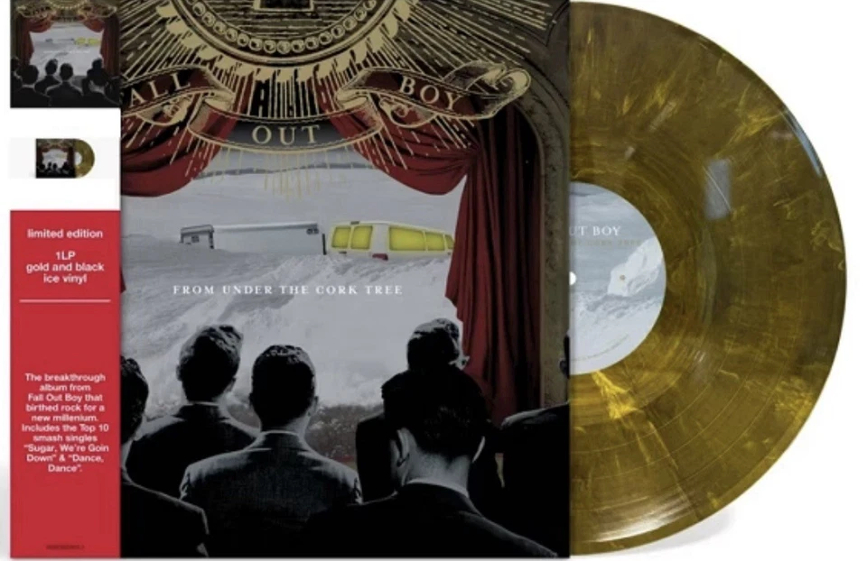 Fall Out Boy - From under the Cork Tree, Vinyl LP, Gold & Black Ice - Image 3 of 3