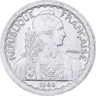 [#84379] French Indochina, 5 Centimes, 1946, Paris, Pattern, Aluminum, AU