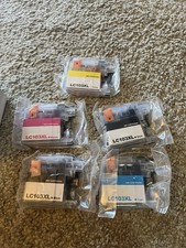LC103  LC103XL Ink Cartridges 5-Pack: 2BK, 1C, 1M, 1Y for Brother Printers