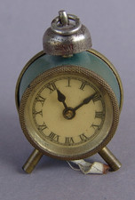 ANTIKES MINIATUR WECKER MASSBAND, UM 1920