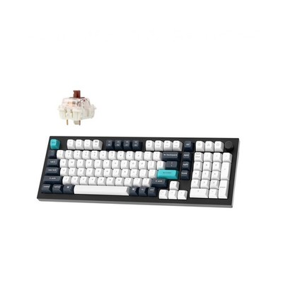 Keychron Q5 Max Wireless Custom Mechanical Keyboard, 2.4 GHz Bluetooth QMK Fu...