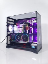 VIXIA CUSTOM WATER COOLED GAMING PC RTX5090 INTEL ULTRA 9 285K WHITE DDR5