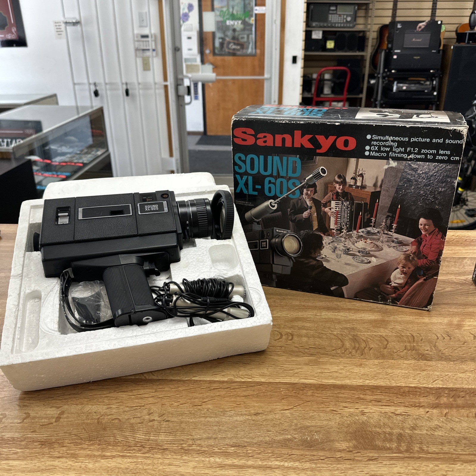 Sankyo Sound XL 60S Super 8 Film Video Camera For Parts unte