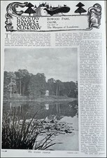 BOWOOD PARK, CALNE. THE SEAT OF THE MARQUESS OF LANSDOWNE. SEVERAL PICTURES AND