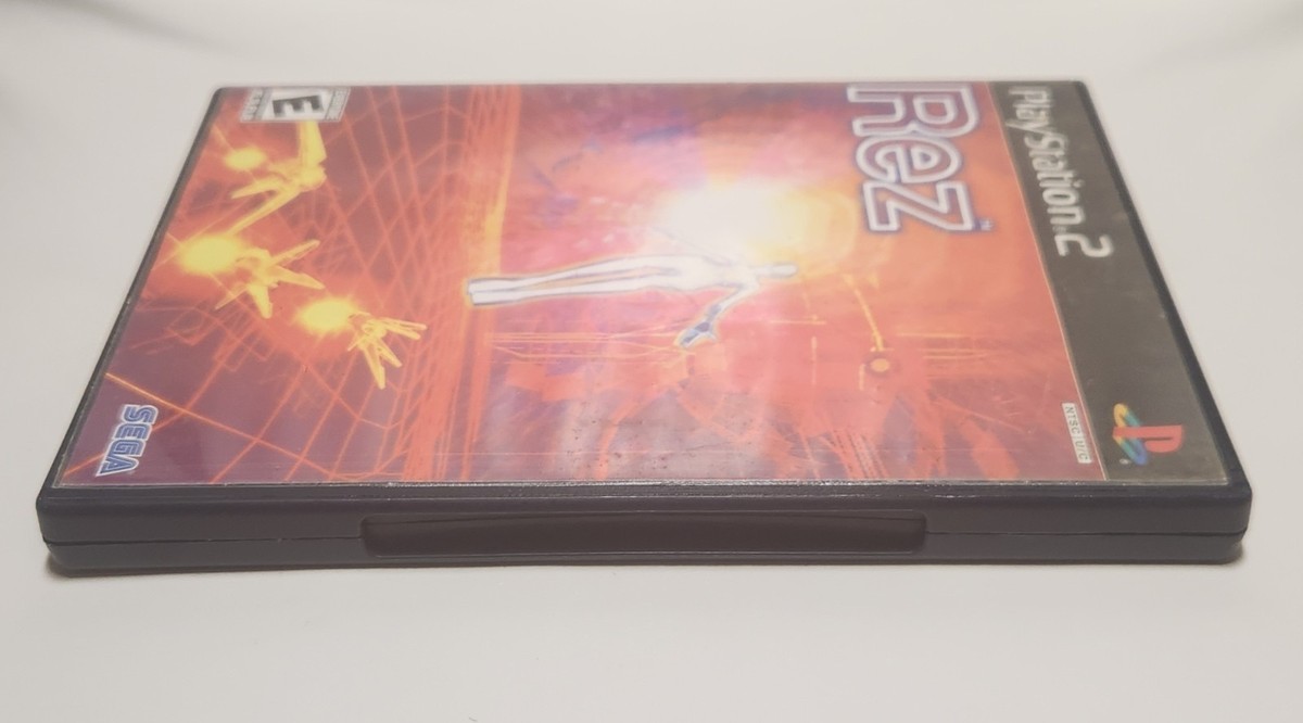 Rez (Sony PlayStation 2, 2001) PS2 Black Label CIB Complete w