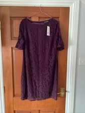 Women’s Dorothy Perkins Lace Dress Size 12 Berry Red