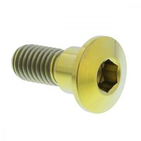 Bremsscheibenschraube Vorne M8X1.25 Titan Gold FüR Suzuki Gsf 650 Sa Bandit 2005