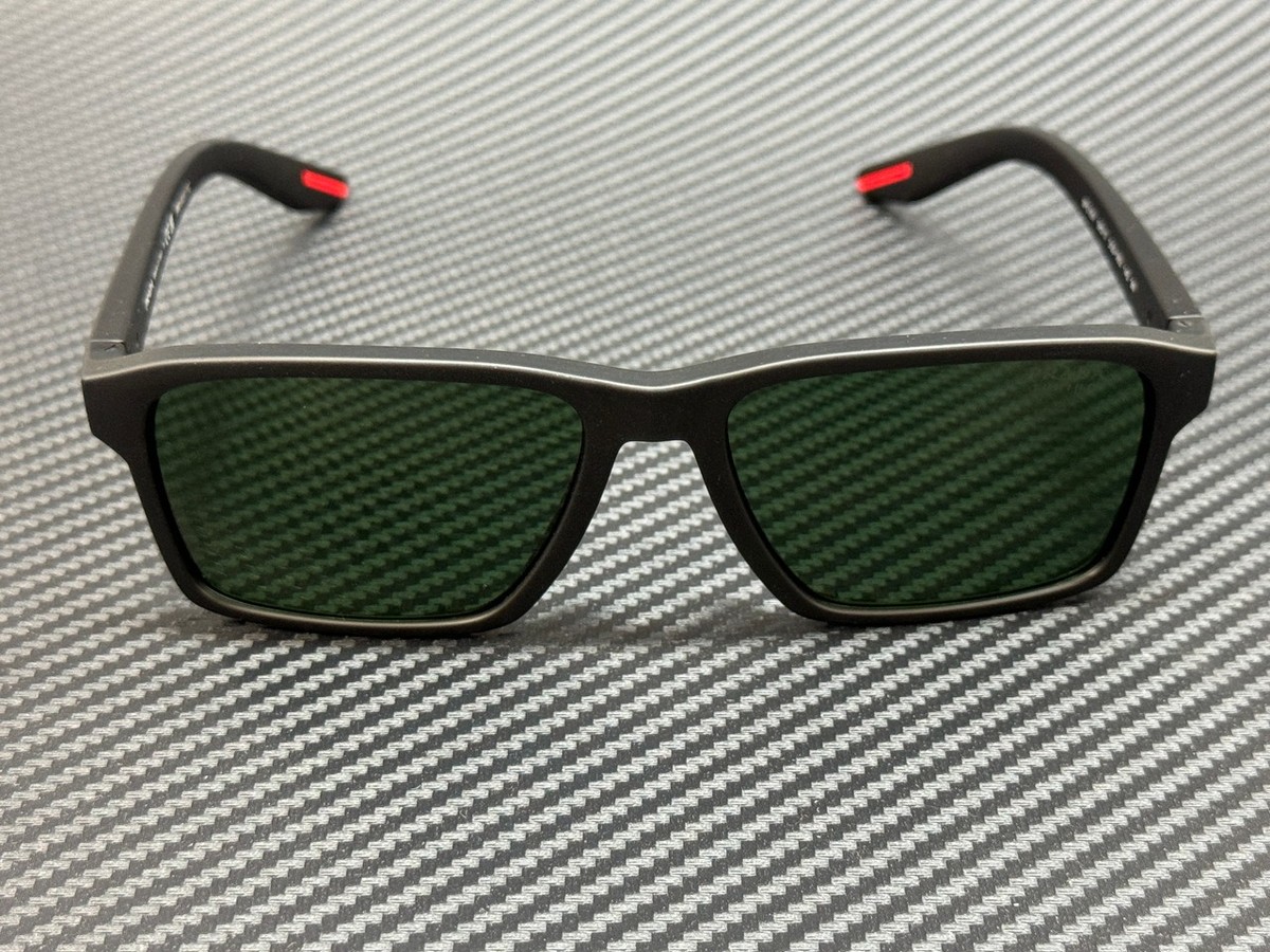 PRADA LINEA ROSSA PS 05YS DG006U Black Rubber Green 58 mm Men's