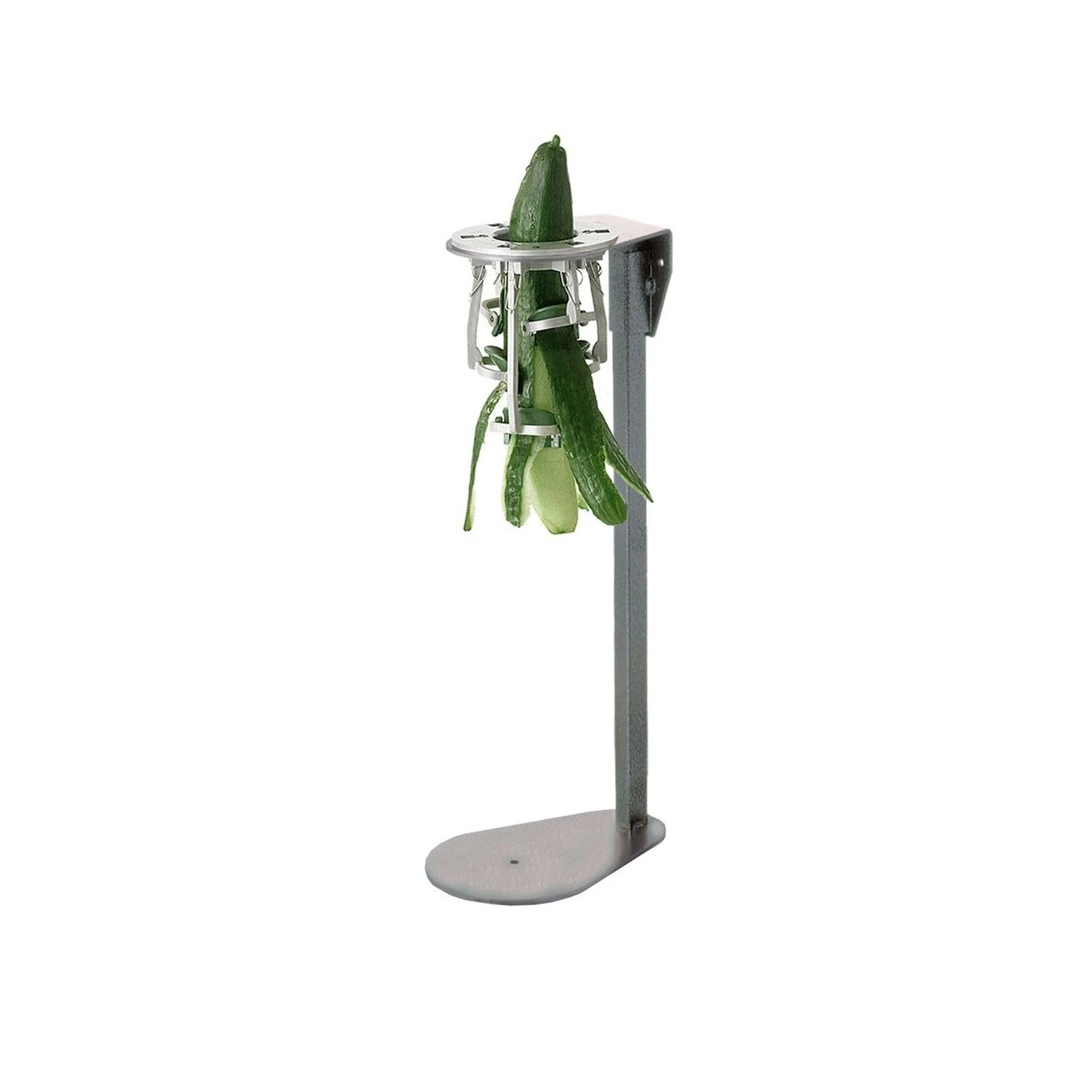 Cucumber Peeler on Stand - For cucumber up to Ø2.4 in - Stainless Steel Bla