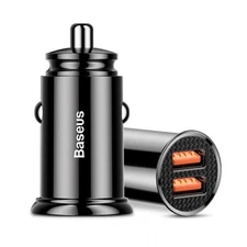 BRAND NEW - Baseus BS-C16Q1 30W QC3.0 Dual USB Car Charger