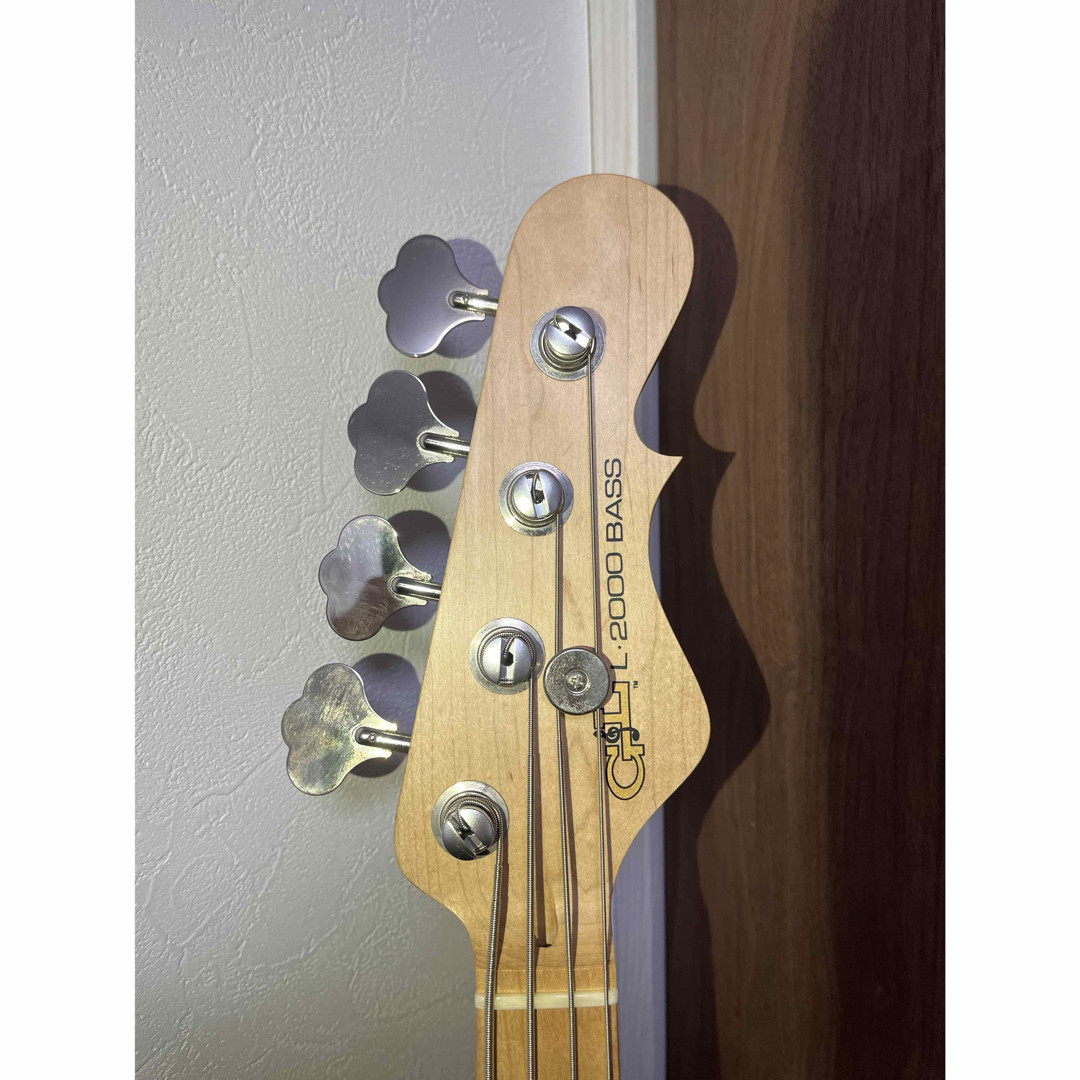 Electric Bass Guitar G&L L-2000 Custom Top Model Natural USA