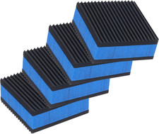 Rubber anti Vibration Pads, 4 Pack 2 X 2 X 7/8 Inch Heavy EVA Center Isolation