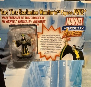 Unique Marvel Hero Clix 2007 WizKids Mandarin Fig. Retailer Exc. In Display Only