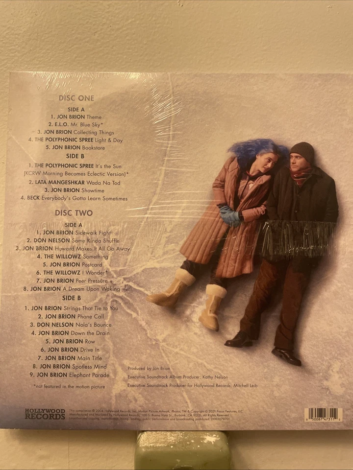 Eternal Sunshine of Spotless Mind Soundtrack Vinyl Record Store Day RSD Orange - Image 3 of 3