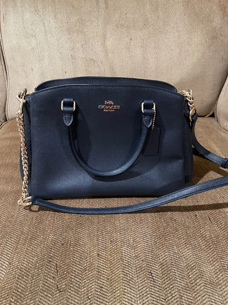 バッグ COACH Signature accessory handbag Blue Coach Blue Signature Handbag for sale | eBay