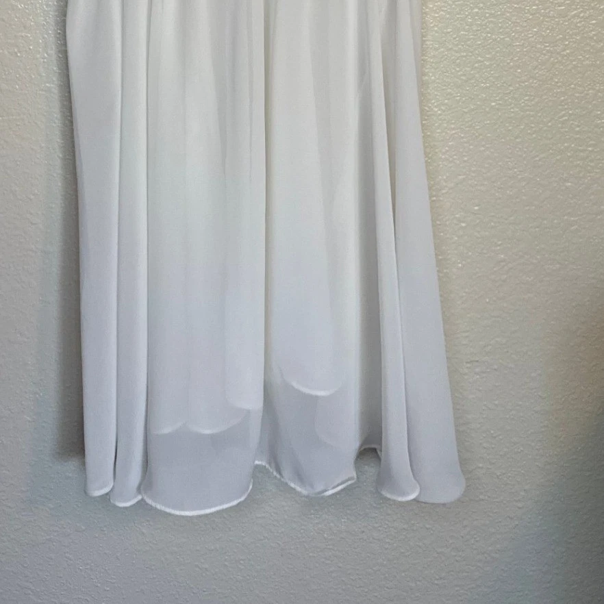 Flora Nikrooz Chemise Mujer Lencería Mediana Bordada Gasa Babydoll Boda Foto 3 de 4