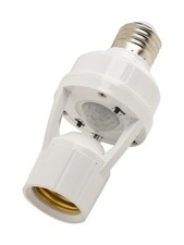 Adaptateur Support Lumi��re Capteur de Mouvement Intelligent E27 pour Usage Dome