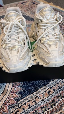 Balenciaga Track 2 White / Silver Mesh EU 40 UK 7 | eBay UK