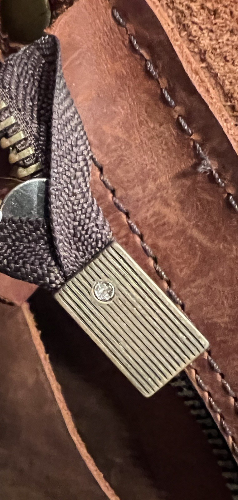 Hand-Crafted Leather Backpack Custom Monogram Eng… - image 16