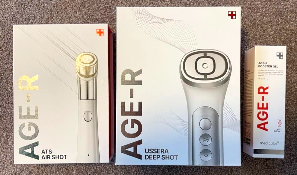 Medicube AGE-R USSERA Deep Shot & Derma Air Shot Home Skin