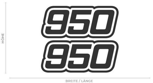 Aufkleber Startnummer Wunschnummer Set Dekor Nummer Auto Sticker Decal #1438-50 - Bild 2 von 5