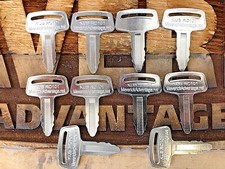 10 Ignition Keys RC101-53630 for Kubota Excavator Loader & Generator