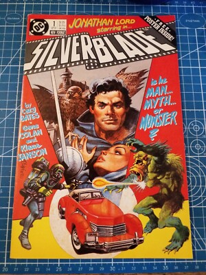 Silverblade 1 DC Comics 7.5 ave H10-314