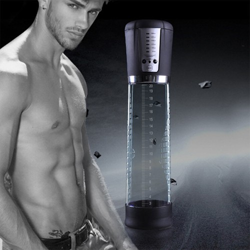 Eleectric Penis-Vacuum-Pump Enlarger Enhancement Sleeves Male Bigger Extender - Picture 8 of 13