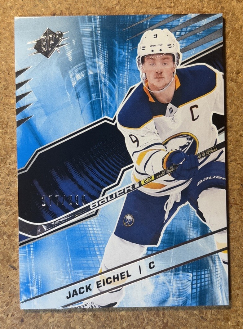 EICHEL　60409 2021-22 Upper Deck Ice - 2020-21 Base #9 Jack Eichel Green | eBay