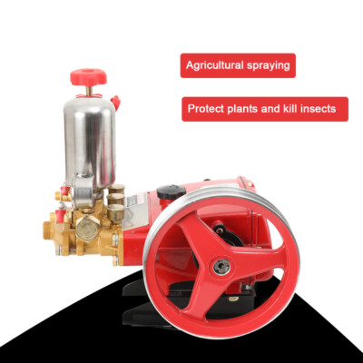 #ad High Pressure 26 Type Three Cylinder Piston Pump Agricultural Motor Sprayer Pump $119.00