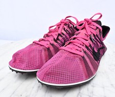 Nike Zoom Victory 2 Spikes Track Racing Running Hot Pink Shoes Mens Sz 10.5 NEW