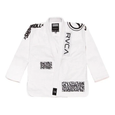 Shoyoroll RVCA Absolute King Batch 105 BJJ Gi White | 450 GSM Kimono | Free Bag
