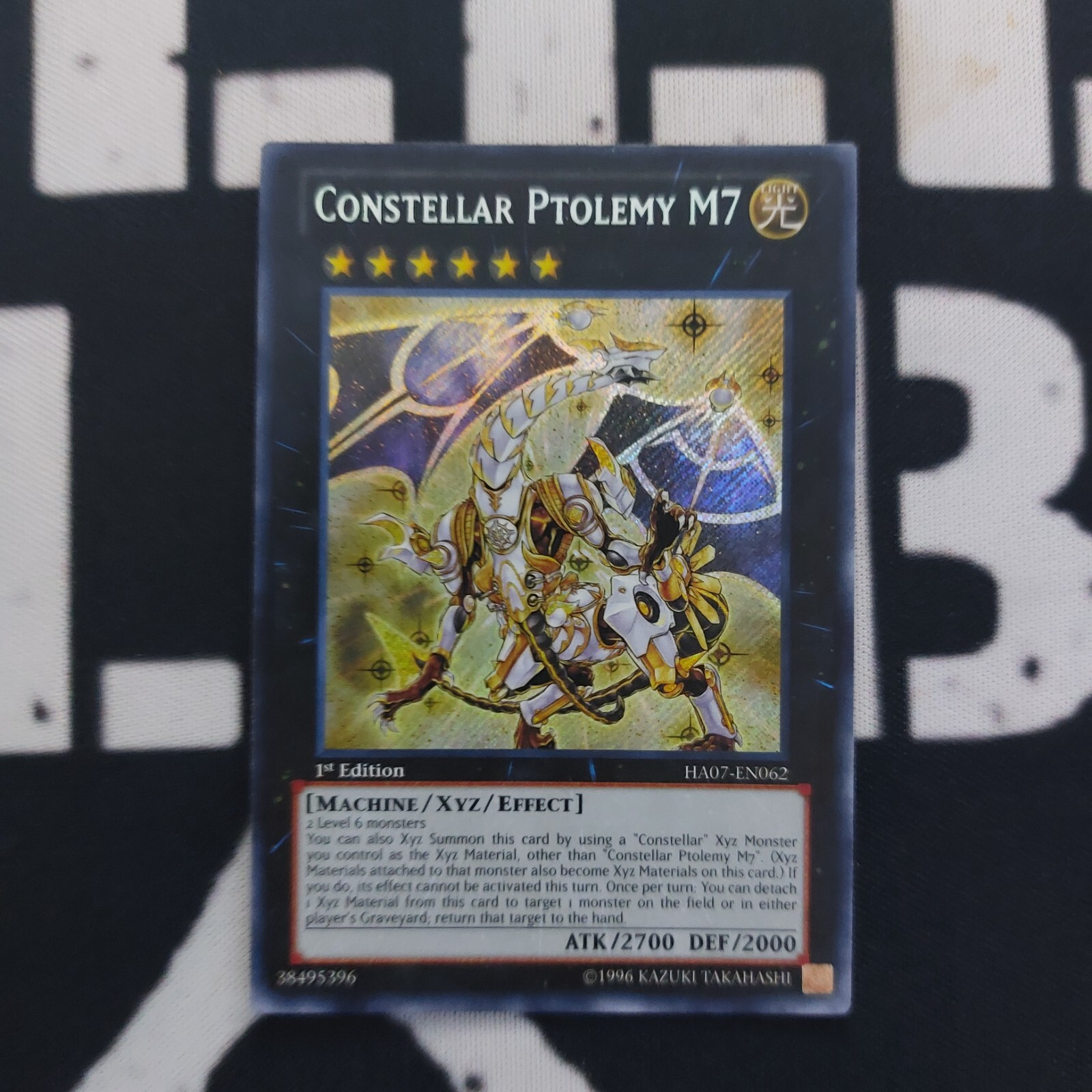 YuGiOh TCG Constellar Ptolemy M7 HA07-EN062 Secret Rare Limited Edition LP