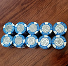 Lot 100 NEW CERROMAR BEACH CB $100 aa COIN Casino chip DORADO Puerto Rico poker — photo 6
