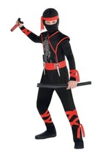 Shadow Ninja Halloween Costume Child Size Large 12-14