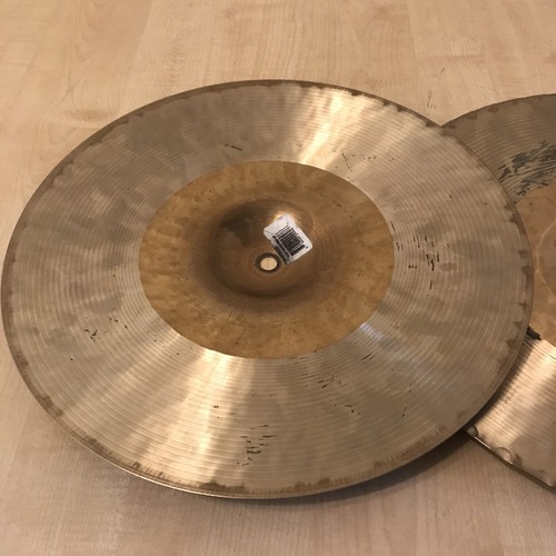 ZILDJIAN K HI HAT CUSTOM CYMBALS 14” PAIR HYBRID AVEDIS DRUM KIT HATS - Picture 11 of 16