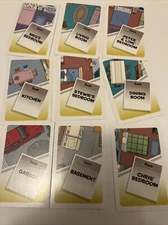 Family Guy Clue Collectors Edition Board Replacement Game Parts/Pieces 2010 Room
