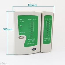 1pc Multi-Functional RJ45 RJ11 Cat5e/6 Network Lan Cable Tester Test Tool JS-468