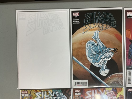 🔥MCU Keys🔥Silver Surfer Black #1(Blank) 2 2V 3 4 5 (2019)🔥NM+(9.4-9.8)🔥Knull - Bild 2 von 5