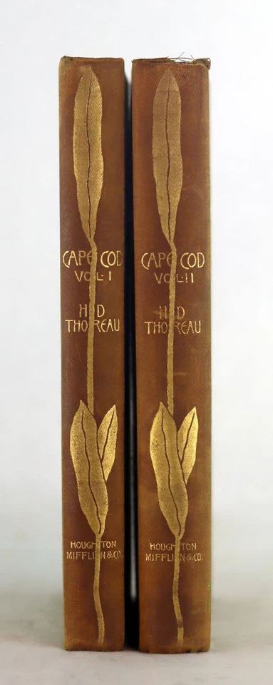 Sarah Wyman Whitman Designed 1896 Cap Cod Henry David Thoreau Amelia Watson - Image 3 of 4