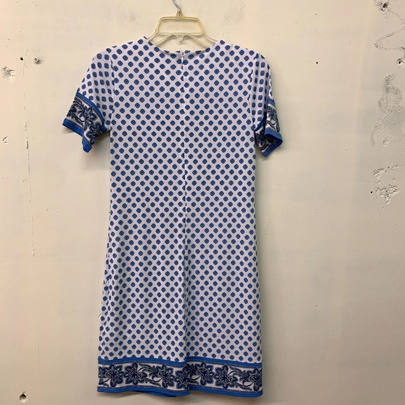 Abito tubino Michael Kors donna XS multicolore boho bohemien stampa artistica elasticizzato