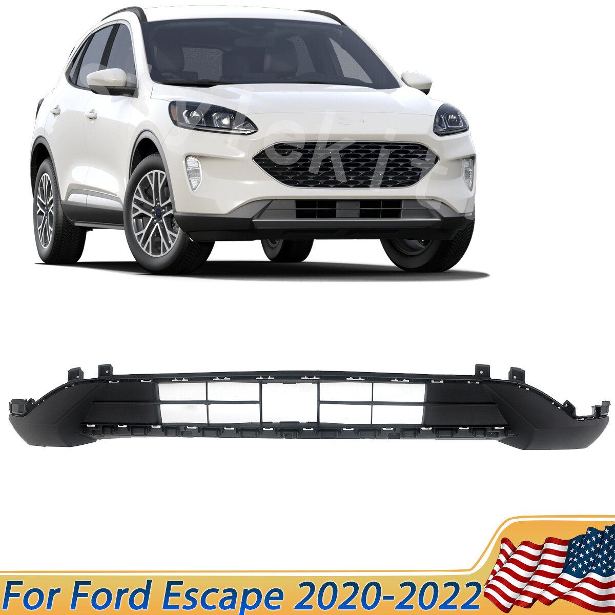 Front Bumper Lower Grille Cover LJ6Z-17D957-A For Ford Escape 2020