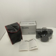Vintage Meikai Black Camera 35mm with Case, Model AR-4351KSN, NEW