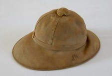 CASQUE COLONIAL, ancien casque colonial, tropical, afrika, coloniale, WW I, WW 2