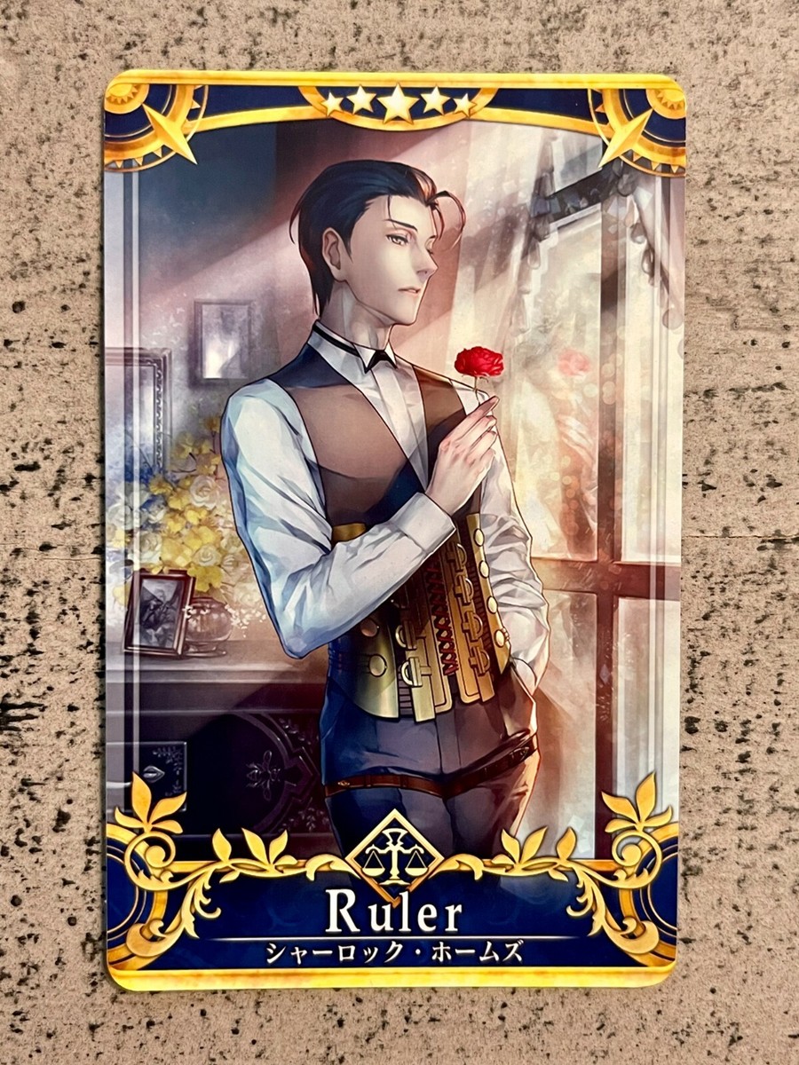 Fate Grand Order FGO Arcade Card Ruler Sherlock Holmes Final