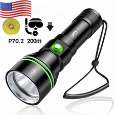 Scuba Diving Flashlight P70.2 Dive Torch Dive...