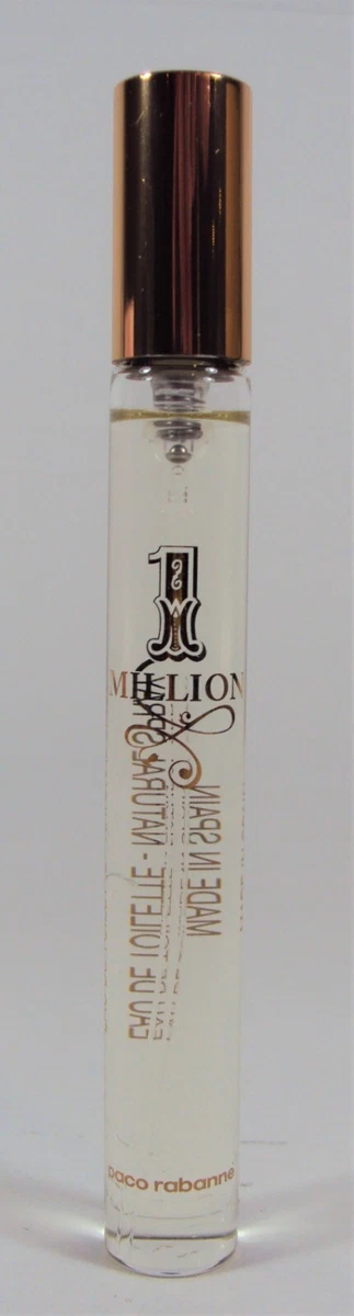 1 Million for MEN by PACO RABANNE .34 oz 10 ml EDT Travel Spray